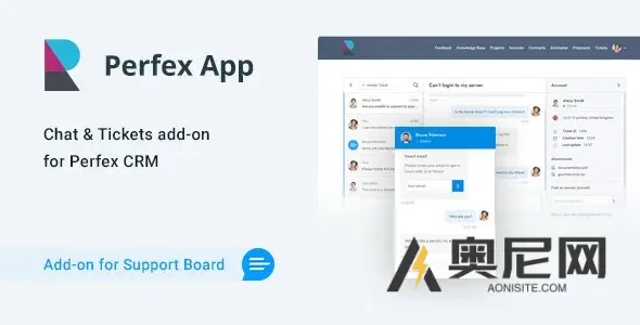Perfex CRM 聊天和票据应用程序支持板 v1.1.3 Perfex CRM 聊天和票据应用程序支持板 v1.1.3