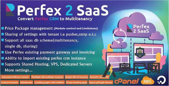 Perfex CRM SaaS 模块 v0.3.4 – 将您的 Perfex CRM 转变为强大的多租户解决方案 Perfex CRM SaaS 模块 v0.3.4 – 将您的 Perfex CRM 转变为强大的多租户解决方案
