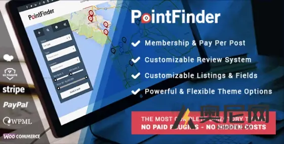 PointFinder v2.2.9 – 目录和列表WordPress主题 PointFinder v2.2.9 – 目录和列表WordPress主题