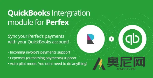 Perfex CRM v1.0b 的 QuickBooks 模块 – 同步发票、付款和费用 Perfex CRM v1.0b 的 QuickBooks 模块 – 同步发票、付款和费用