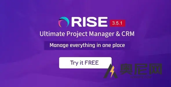 RISE v3.8.2 – 终极项目经理和CRM