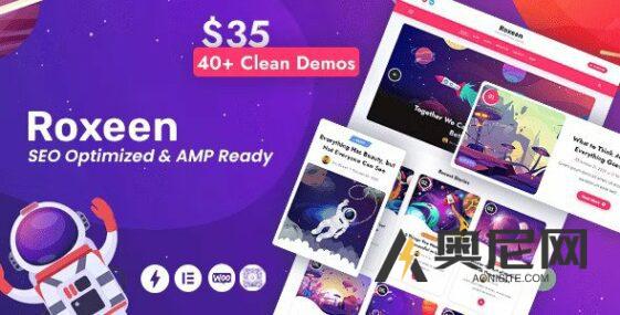 Roxeen v2.5.2 – 个人轻量级 WordPress 主题 Roxeen v2.5.2 – 个人轻量级 WordPress 主题