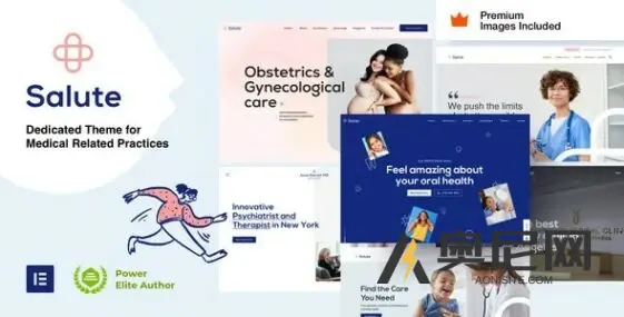 Salute v43.5 – 医疗 WordPress 主题