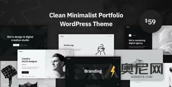 Sixten v2.0.7 – 极简主义投资组合 WordPress 主题