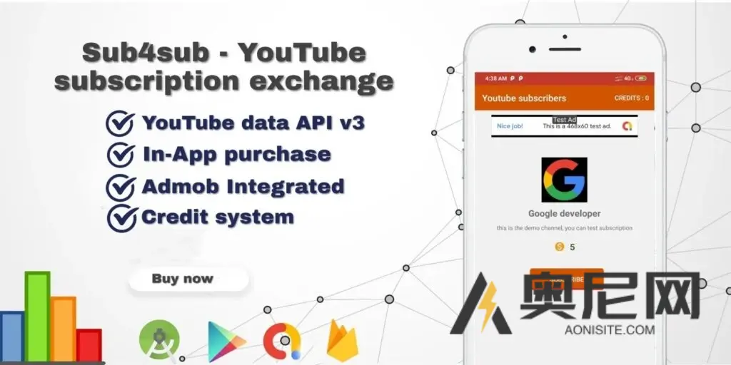 Sub4Sub v1.0 – 推广 Youtube 频道 Android Sub4Sub v1.0 – 推广 Youtube 频道 Android