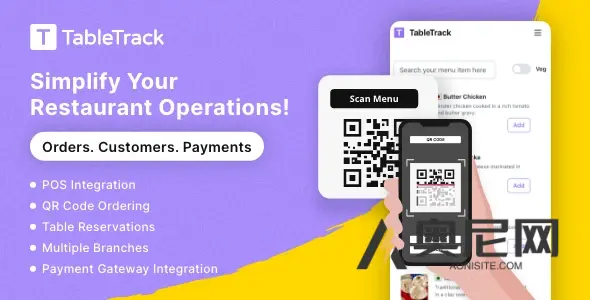 TableTrack v1.2.16 – 完整的 SaaS 餐厅管理解决方案