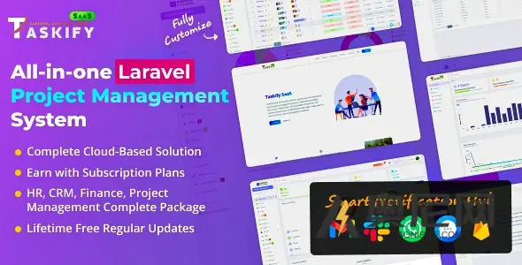 Taskify SaaS v1.2.0 – Laravel 中的项目管理系统