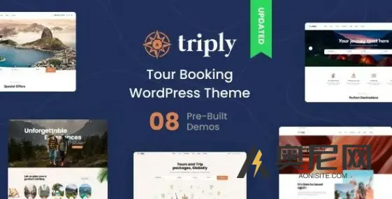 Triply v2.4.4 – 旅游预订 WordPress 主题 Triply v2.4.4 – 旅游预订 WordPress 主题