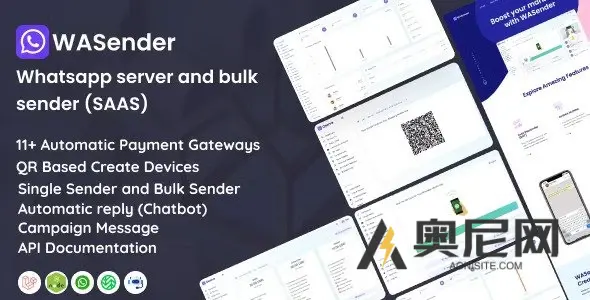 WhatSender v4.6 – Whatsapp 服务器和批量发件人