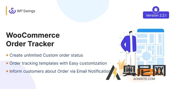 WooCommerce 订单跟踪器 v2.2.2 – 自定义订单状态、跟踪模板和订单电子邮件通知