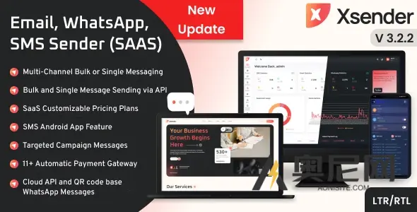 XSender v3.2.2 – 批量电子邮件、短信和 WhatsApp 消息应用程序