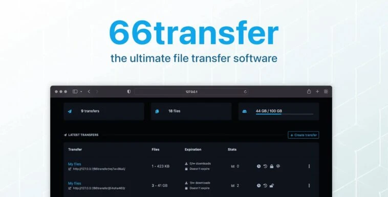66transfer v26.0.0 – 简单的文件传输工具