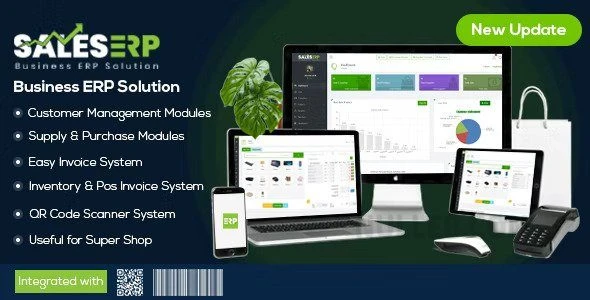 ERP v12.0 – 商业 ERP 解决方案 / 产品 / 商店 / 公司管理