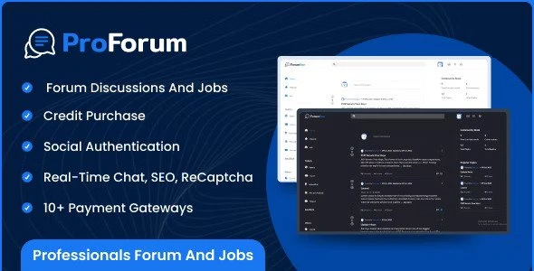 ProForum v1.3.0 – 专业人士论坛和工作