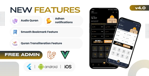 Zabi Islamic Flutter & Android ISO App v4.0