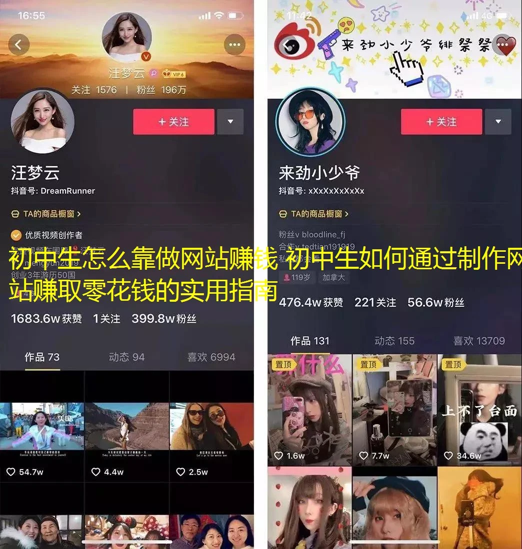 初中生怎么靠做网站赚钱 初中生如何通过制作网站赚取零花钱的实用指南
