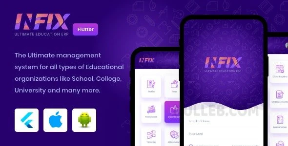 InfixEdu v5.1 – 适用于Android和iOS的开源Flutter