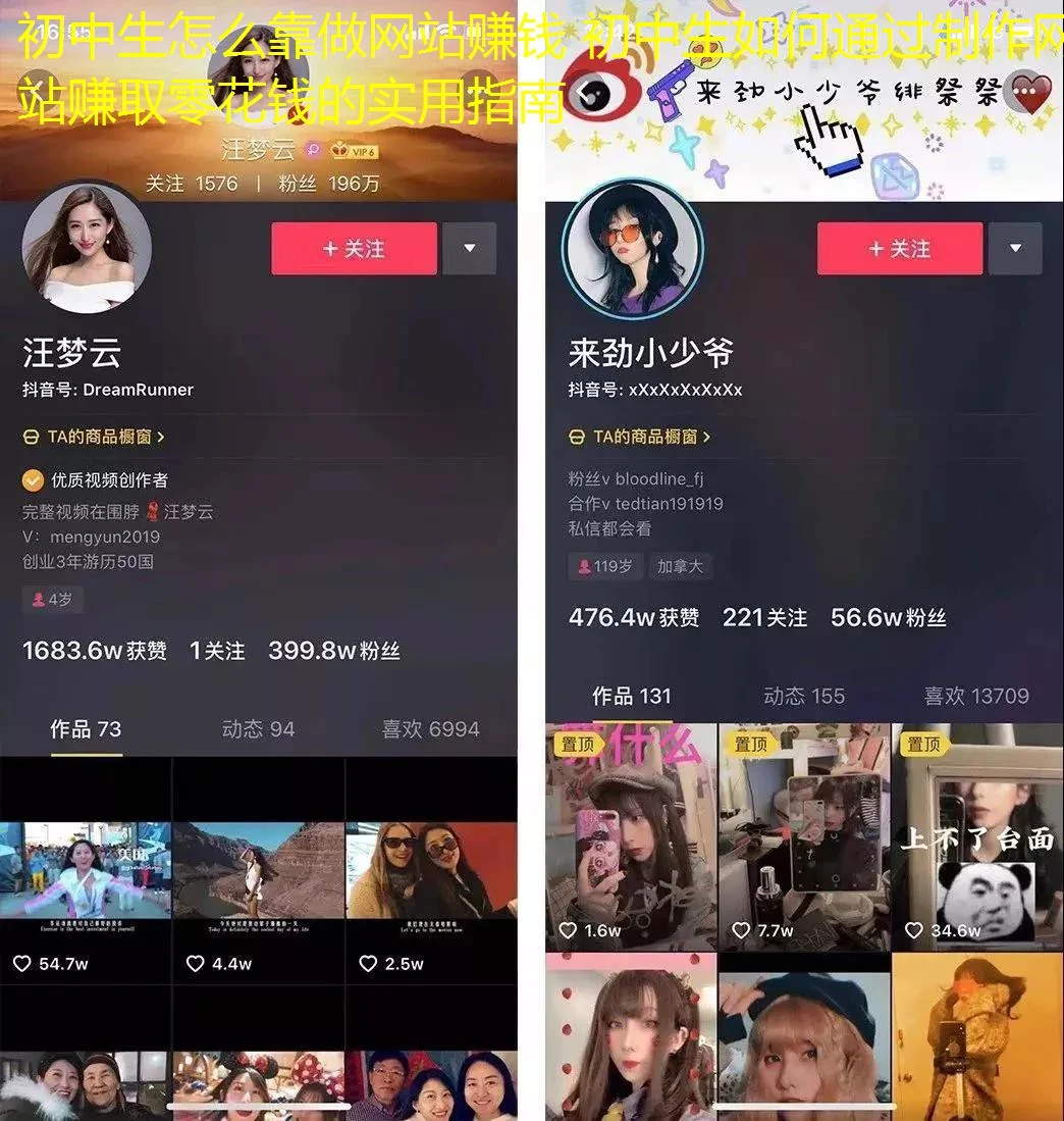 初中生怎么靠做网站赚钱 初中生如何通过制作网站赚取零花钱的实用指南