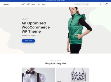 Woostify Pro 汉化版-轻量化服装电商WooCommerce 商城主题