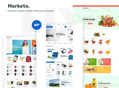 Marketo 主题汉化-电子商务服饰和多供应商市场Woocommerce商城主题（含演示数据）