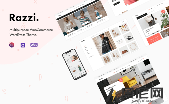 Razzi-多功能WooCommerce WordPress商城主题