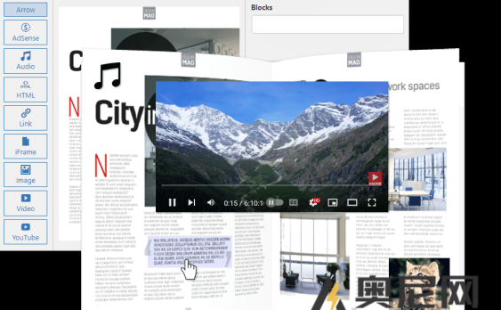 Real3D Flipbook & PDF Viewer-3D动态翻页书WordPress插件(含附件扩展）