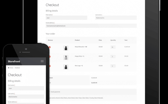 WooCommerce Direct Checkout Pro  汉化版 – 商城简化结账流程插件