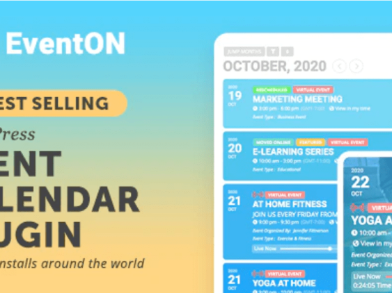 EventOn 汉化版 -WordPress活动日历插件+ 附加功能组件