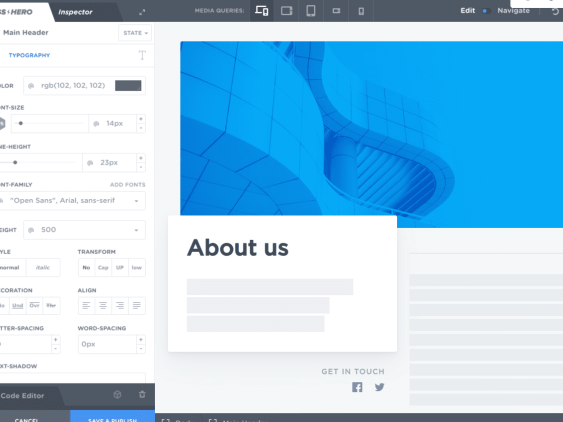 CSSHero 汉化版-WordPress可视化CSS编辑器插件