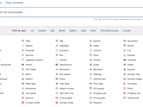 Shortcodes Ultimate 汉化版-WordPress终极简码插件(含功能扩展插件）
