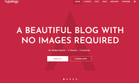 Typology 专业的WordPress博客主题-精美简练、专心写博客