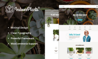 Indoor Plants 主题-室内植物商店和园艺wordpress主题