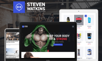 Steven Watkins主题-私人健身教练和养生wordpress主题