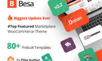 Besa 汉化版-多功能商城主题WordPress主题