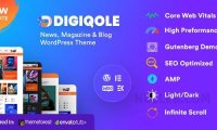 Digiqole v2.2.3 – 新闻杂志 WordPress 主题