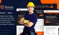 Kriate v1.2.7 – 工业建筑多用途 WordPress 主题