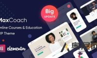 MaxCoach v3.1.3 - 在线课程，个人教练和教育WP主题