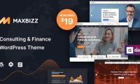 Maxbizz v1.2.3.14 – 咨询和财务元素WordPress主题