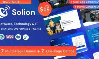 Solion v2.4 – 技术和IT解决方案WordPress主题