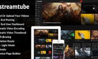 StreamTube v4.8 – 视频流 WordPress 主题