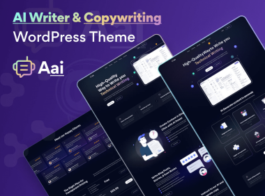 Aai 主题- AI 写作 & AI 应用介绍落地页wordpress主题