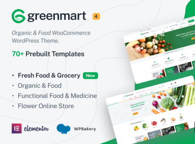 GreenMart 汉化主题- 有机食品WooCommerce WordPress主题