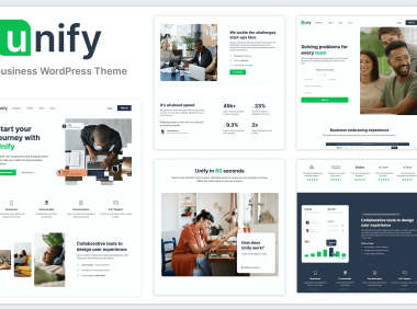 Unify –  多用途商业WordPress 主题