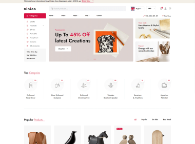 Ninico 汉化版-简洁专业的WooCommerce WordPress主题