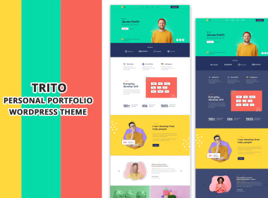 Trito – 个人作品简历展示 WordPress 主题
