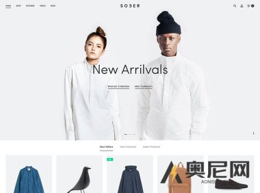 Sober主题汉化版 – WordPress WooCommerce高级商城主题（含核心插件）