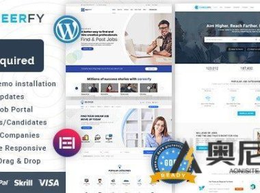 Careerfy v9.9.3 – 工作委员会 WordPress 主题