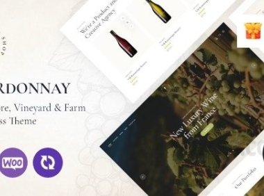 霞多丽 v1.19 - 葡萄酒商店和葡萄园WordPress主题