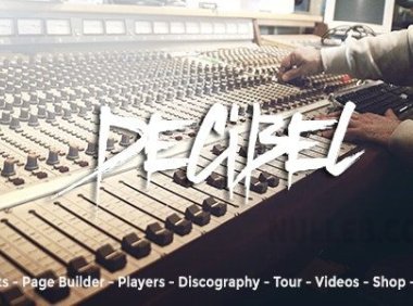 Decibel v3.8.35 – 专业音乐 WordPress 主题