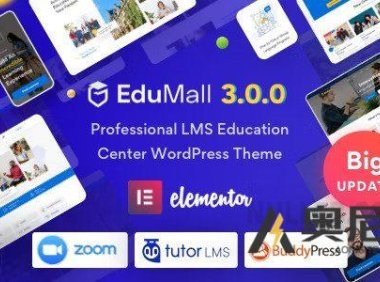 EduMall v4.3.0 – 专业的 LMS 教育中心 WordPress 主题